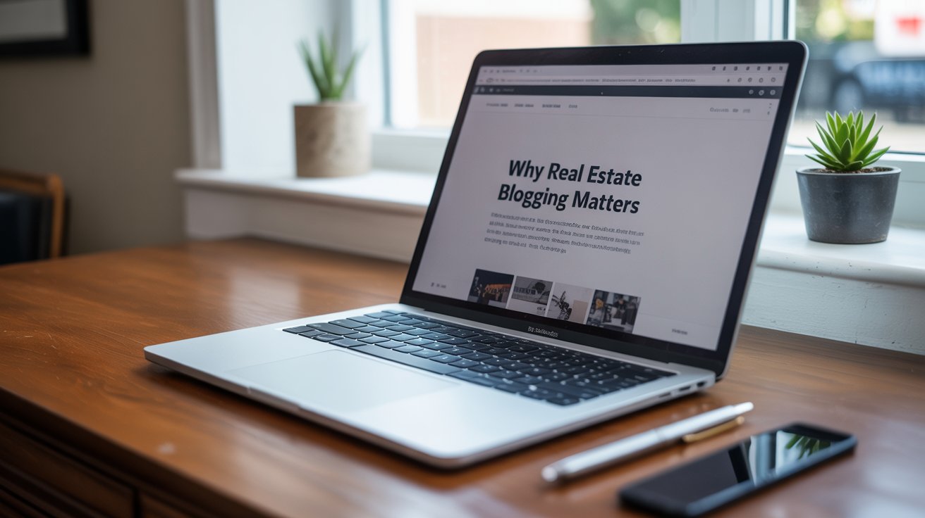 Benefits of real estate blogging for traffic, leads, and brand authority 