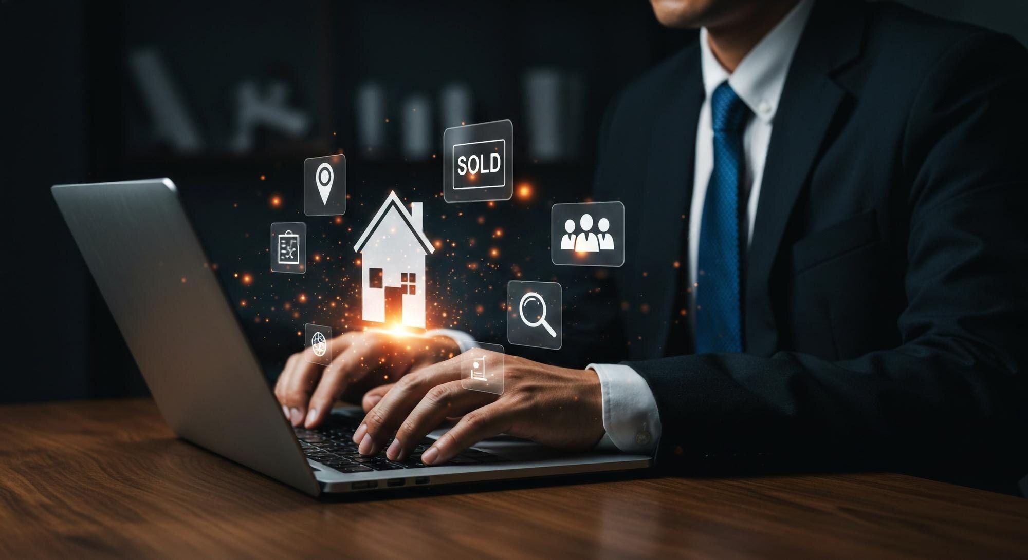 Create a professional real estate website for agents and brokers